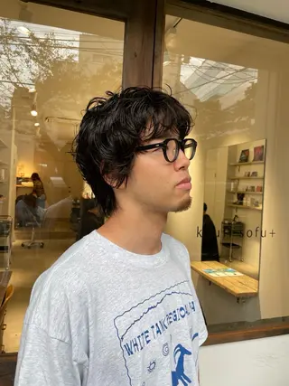 メンズ 本間 かえでのヘアスタイル