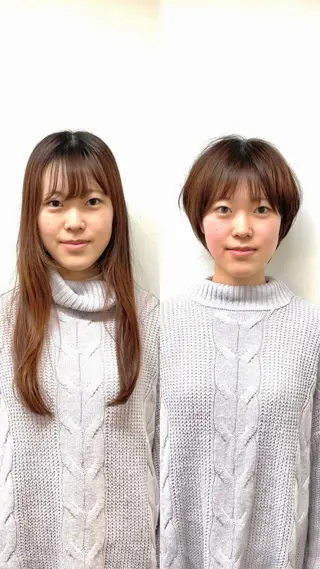 ショート カラー 表参道【髪質改善】 宮嶋勇太のヘアスタイル