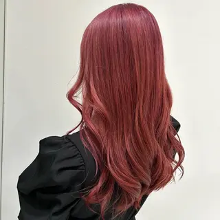 ロング かな🎀 ぷるカラー/エクステのヘアスタイル