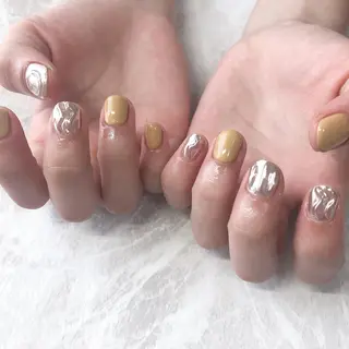 ネイル 西岡 杏のネイルデザイン