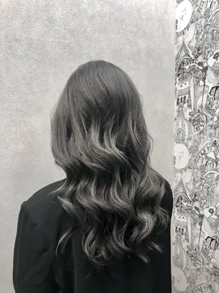 ロング カラー 外国人風ヘア 🍔Mamiのヘアスタイル