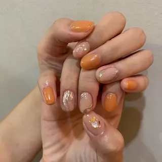 ネイル 新宿ニュアンスネイル makotoのネイルデザイン