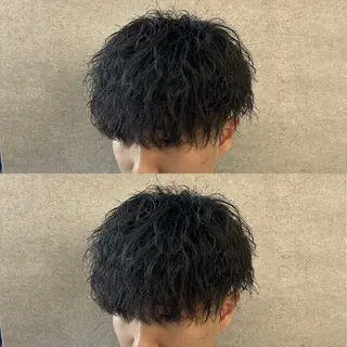 パーマ メンズ イケメン製造機 🔥上原沙羅🔥のヘアスタイル