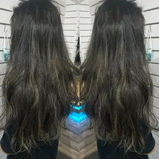 ロング 今中 小百合のヘアスタイル