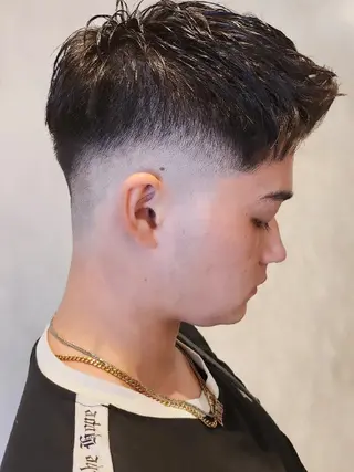 ショート メンズ KamiBito✂ タケタニのヘアスタイル