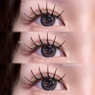 マツエク・マツパ LILY立川🩶 RINKAのマツエク・マツパデザイン