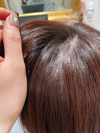 カラー 小野 明日香のヘアスタイル