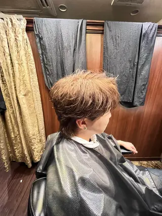 ミディアム 高橋 大輔のヘアスタイル