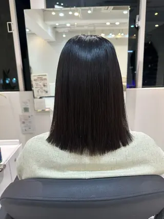 ミディアム Emuest心斎橋 SAKIのヘアスタイル