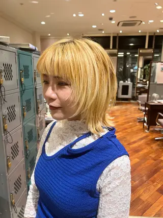 ミディアム 小野まさや /ショートカットのヘアスタイル