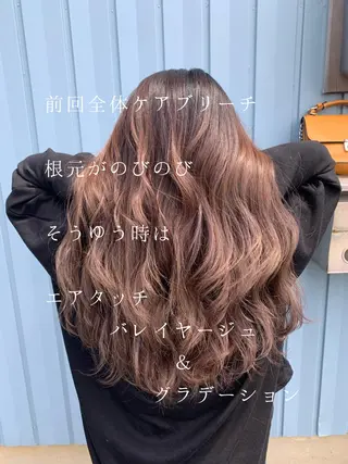 ロング 嶋崎 啓人のヘアスタイル