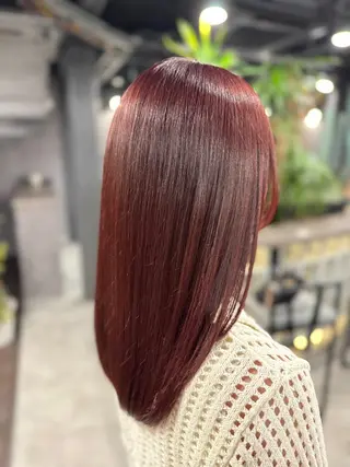 セミロング カラー ink Runaのマツエク・マツパデザイン