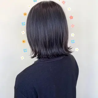 ミディアム 酸性縮毛矯正/ ホッタケイシのヘアスタイル