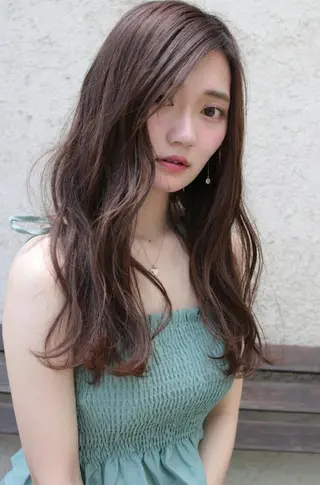 ロング カラー 堀内 翔のヘアスタイル