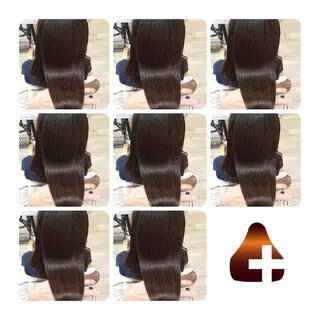 ロング カラー 髪の病院  ルーミールームのヘアスタイル