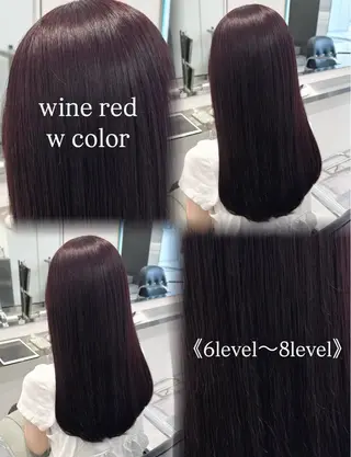 ロング カラー Parve  Mix 🫧梶川虹のヘアスタイル