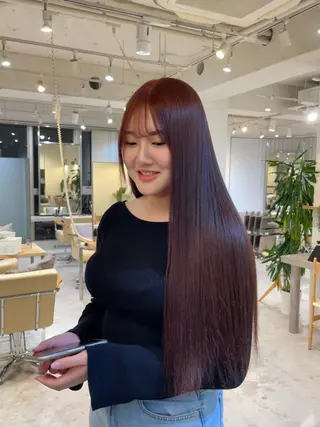 カラー 🎀 liz🎀のヘアスタイル