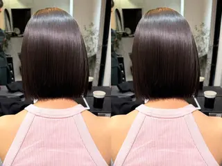 ショート ♥️ブリーチなしW/ カラー/優希/大宮のヘアスタイル