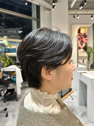 ショート ショートカット🧸 ごとうさなのヘアスタイル