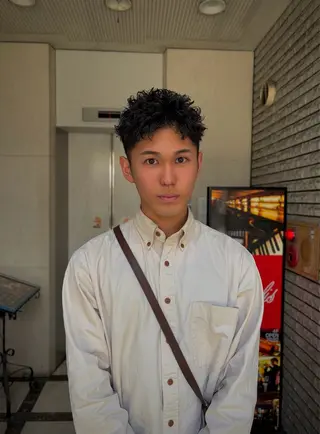 パーマ メンズ UMM daichi メンズパーマのヘアスタイル
