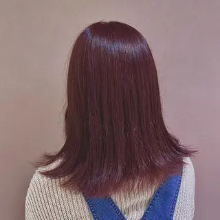 ミディアム 🎀 Haruna ¦透明感カラー🎀のヘアスタイル