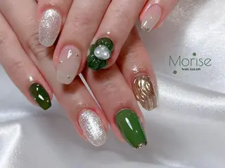 ネイル MoriseNail Jr研修💜はるかのネイルデザイン