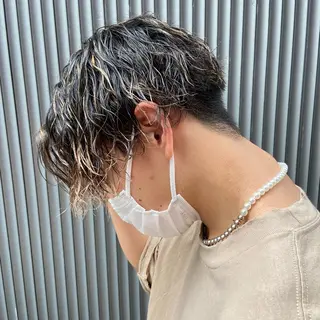 パーマ メンズ 西田 莉緒のヘアスタイル