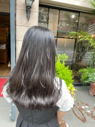 ロング カラー SHIAN橋本店 おぐちまほのヘアスタイル