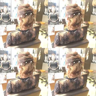 ヘアアレンジ 北原 練のヘアスタイル