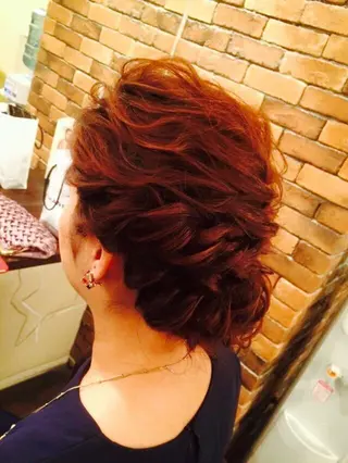 ヘアアレンジ ヘアセット CAnameのヘアスタイル