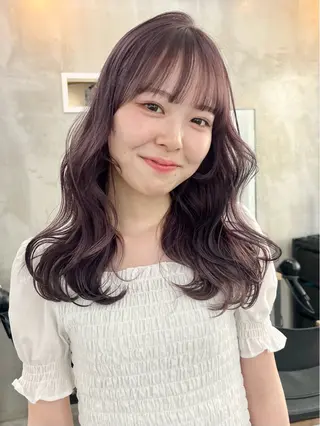 ロング 暖色カラー/レイヤー カット☁️MEI☁️のヘアスタイル