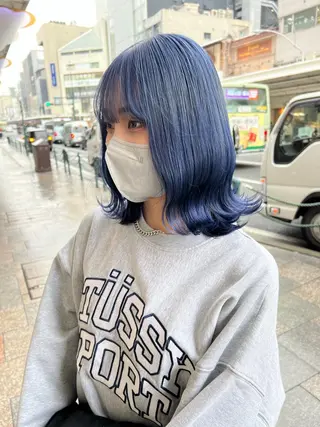 ミディアム カラー LA KING KYOTO所属・レイヤーカット/ miranのヘアスタイル