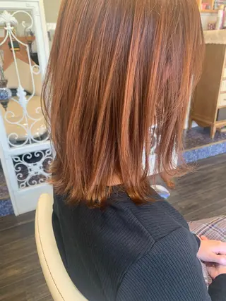 カラー 🌸スタイリスト 山浦美恵のヘアスタイル