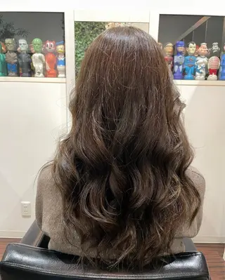ロング カラー シンヤヘアーズ 泉大津本店のヘアスタイル