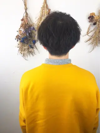 パーマ メンズ メンズサロン アソビ元町のヘアスタイル