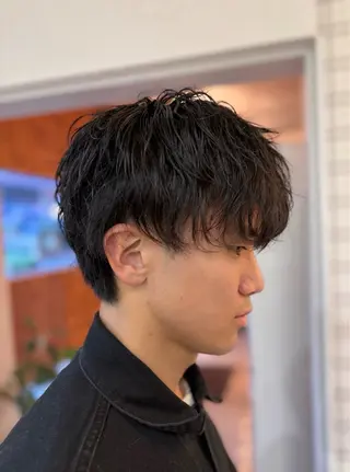 パーマ メンズ jammin.新塘 亮介のヘアスタイル