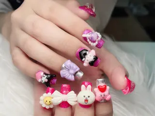 ネイル princess スカルプ専門店のネイルデザイン