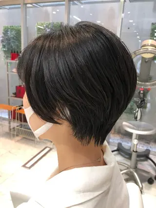 ショート kaho.🌿 ショートヘア⭐️のヘアスタイル