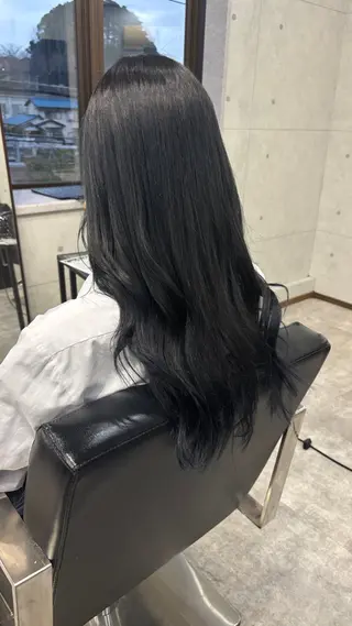 セミロング REVE美容室 REVEマツエクのヘアスタイル