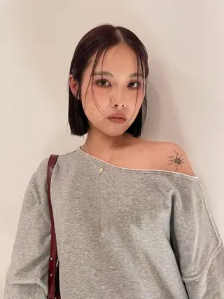 ショート カラー 熊崎 葵のヘアスタイル