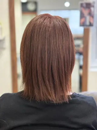 ミディアム lotti スタイリスト田中のヘアスタイル