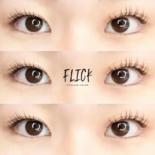 マツエク・マツパ FLICK　EYE LASH河原町店のマツエク・マツパデザイン