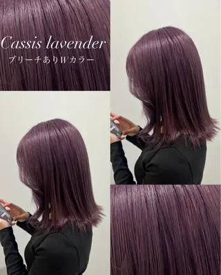 カラー 🤍透明感カラー・ きらら🤍のヘアスタイル