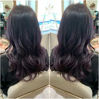 カラー ヘアアレンジ 韓国hair🦋 Nanaのヘアスタイル