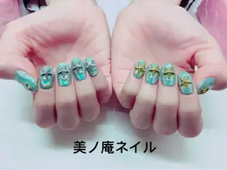 ネイル 美ノ庵ネイルサロン メトロポリタン前店のネイルデザイン