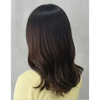 セミロング 【こっくりカラー】 🤎Umi‪🤎のヘアスタイル