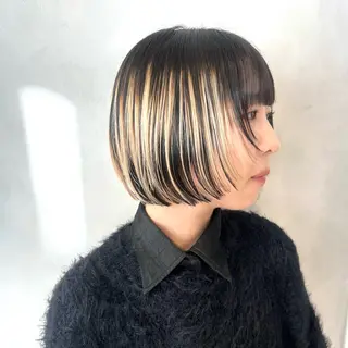 カラー デザインカラー/パー マ🦖外岡咲希🦖のヘアスタイル