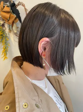ミディアム nowhere ノーウェアのヘアスタイル