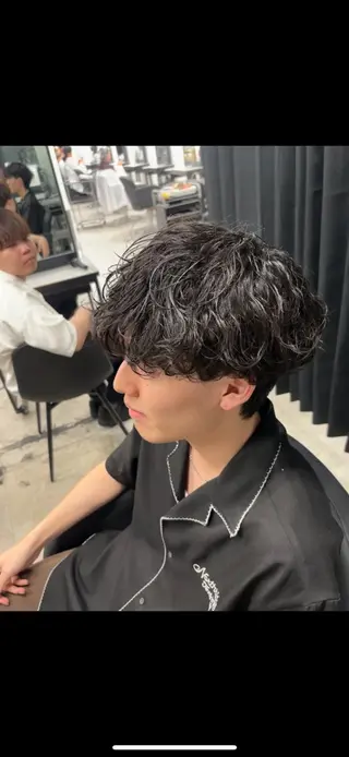 パーマ メンズ 福岡美容室【pia】 タイヘイのヘアスタイル
