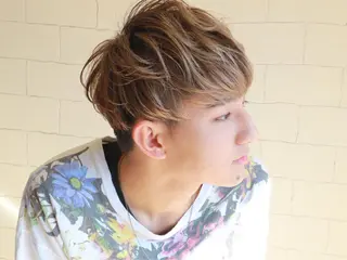 ミディアム メンズパーマ特化⚡️ 中村 駿のヘアスタイル